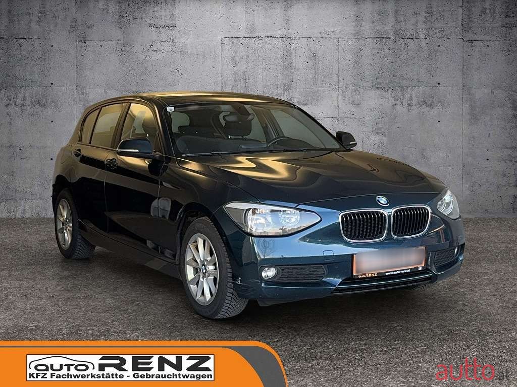 2013' BMW 1Er-Reihe photo #3