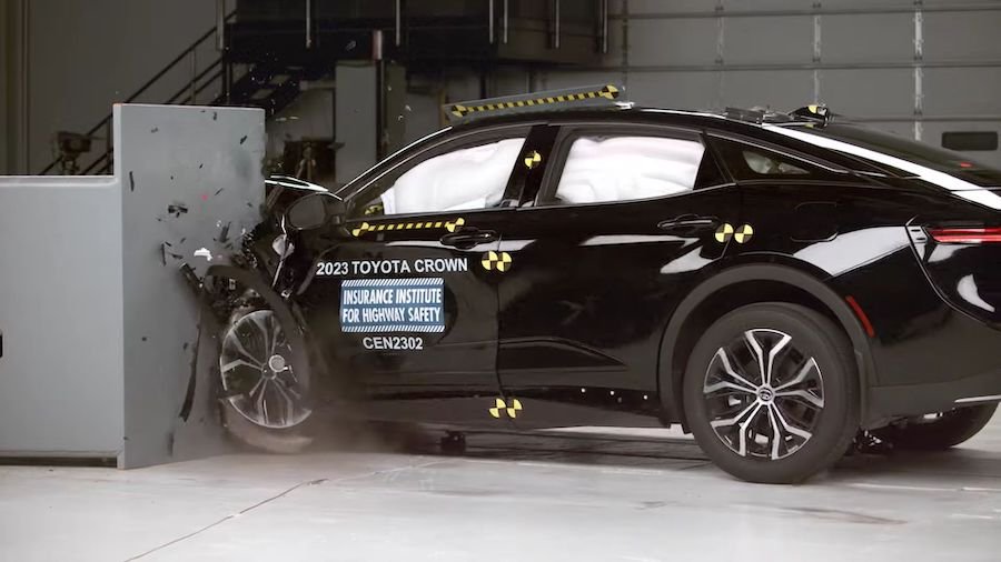 Toyota Crown Crashes Its Way To A Top Safety Pick+ Award