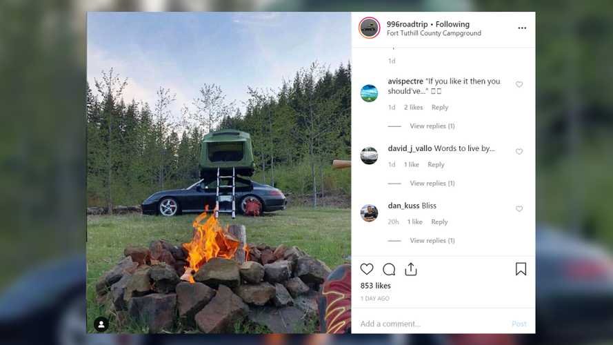 Porsche 911 Topped With Tent Is Not Your Typical Overland Vehicle