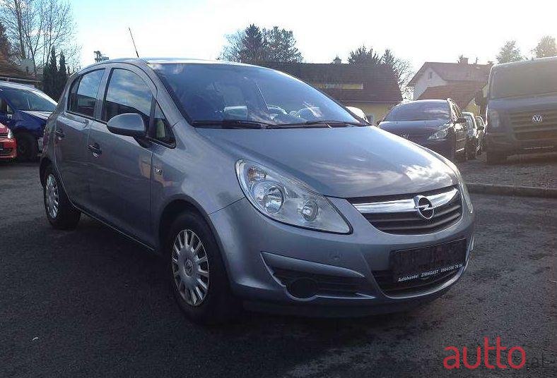 2009' Opel Corsa photo #1