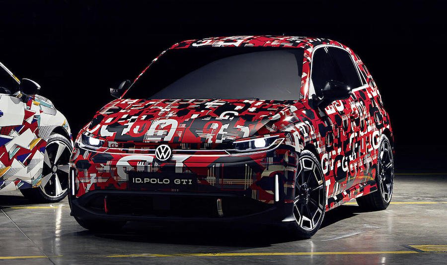 Nur leicht getarntes Serienmodell: VW zeigt neuen ID. Polo (GTI)