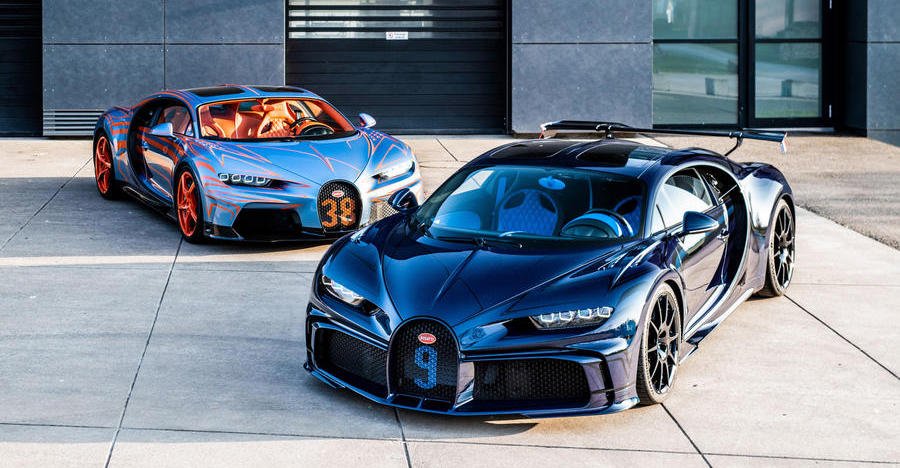 Bugatti reveals two bespoke Chiron models with unique liveries