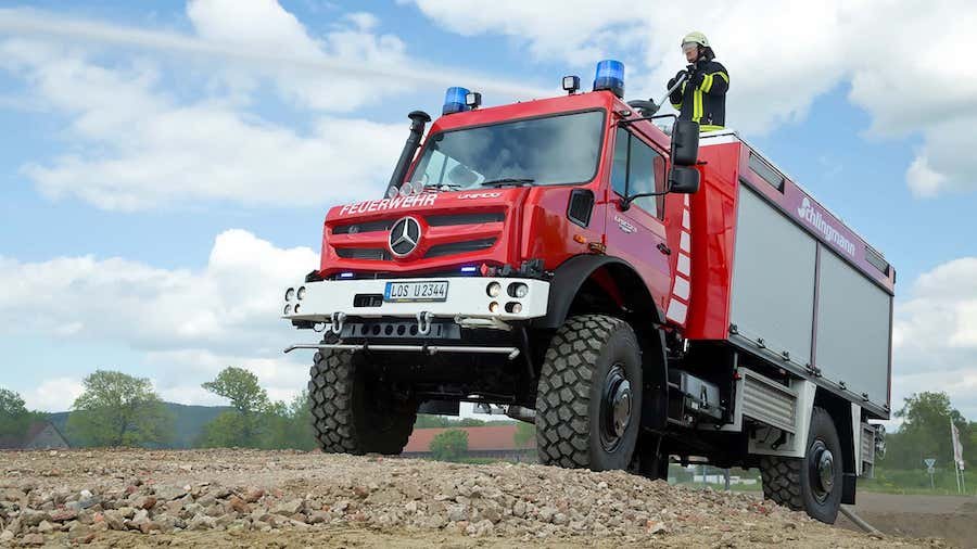 Mercedes Unimog Fire Trucks, Ambulance Revealed For 2023 FIREmobil