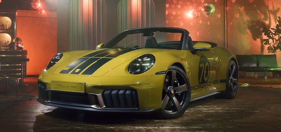 New Porsche 911 'Spirit 70' Revives the Iconic 'Pasha' Seats