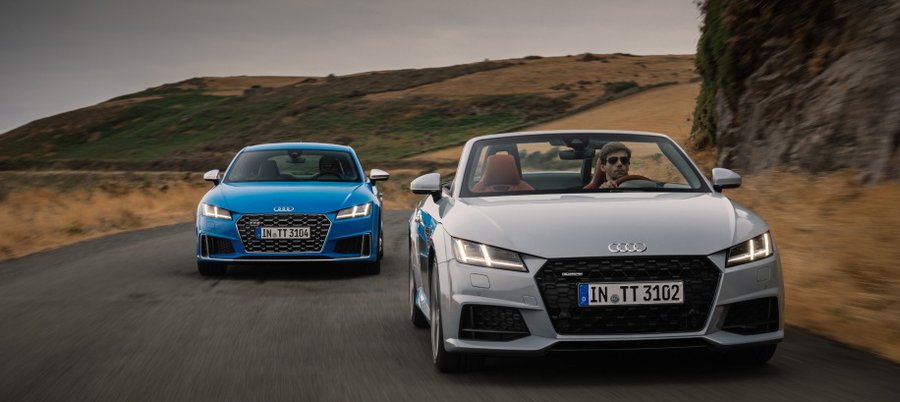 Audi updates TT and TTS, introduces special TT 20 Years edition