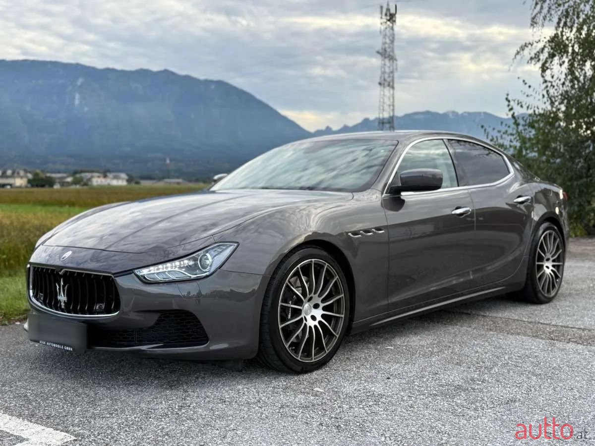 2014' Maserati Ghibli photo #1