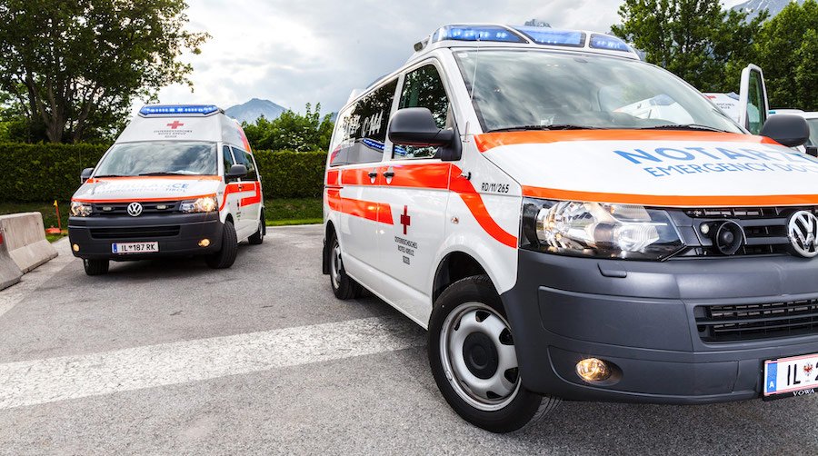 Frontal-Crash in Salzburg fordert fünf Verletzte
