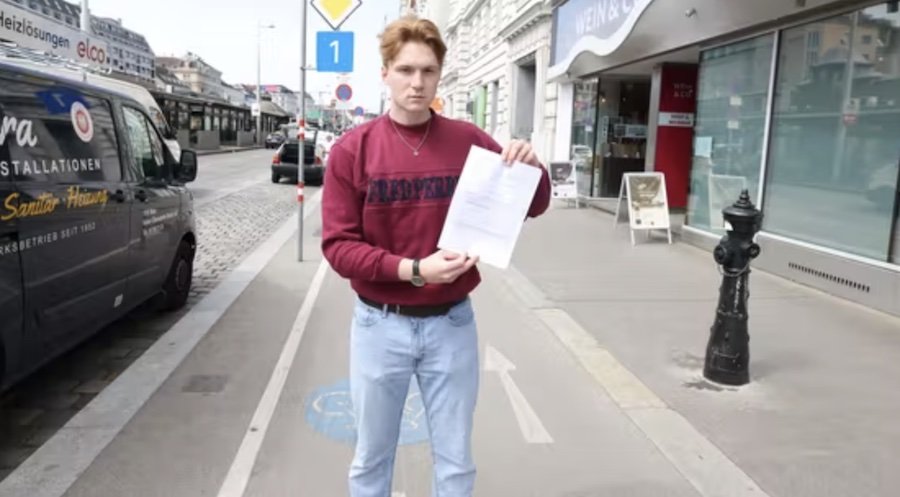 Husten – Student nimmt Hände vom Rad-Lenker, zahlt 240 €