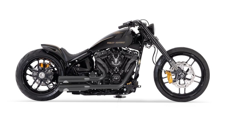 Harley-Davidson Black Beak Is a Rolling Display of Swiss-Made Custom Parts