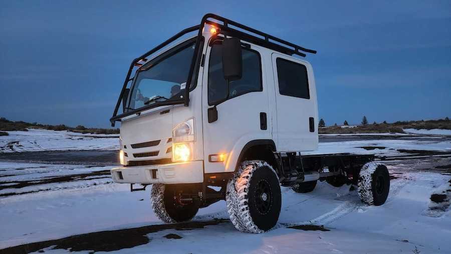 EarthCruiser Debuts Dual Cab Chassis Model For Customers Who Work Off-Road