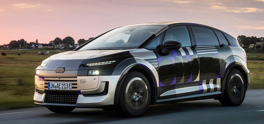 Reborn Audi A2 driven: Electric comeback for the efficiency king