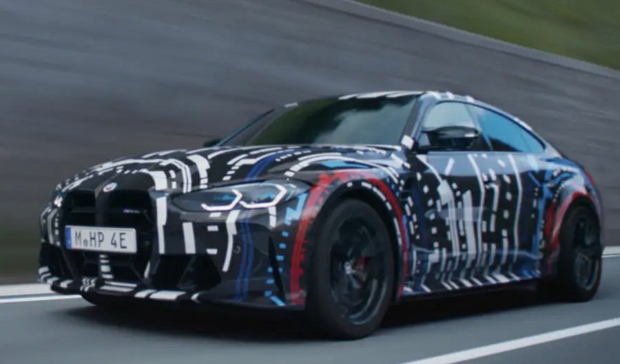 BMW M Previews High-Performance i4 With Quad-Motor Powertrain