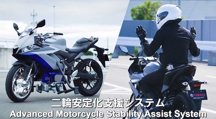 Yamaha Debuts Advanced Motorcycle Stability Assist System
