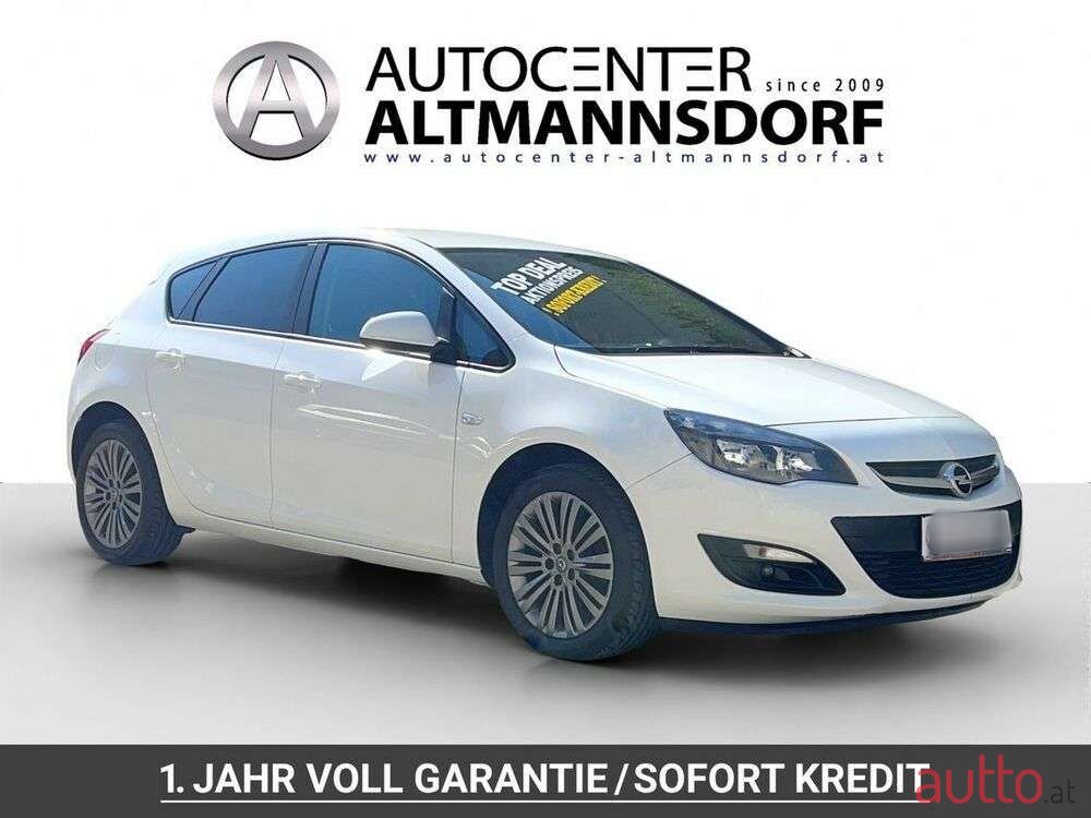 2014' Opel Astra photo #3