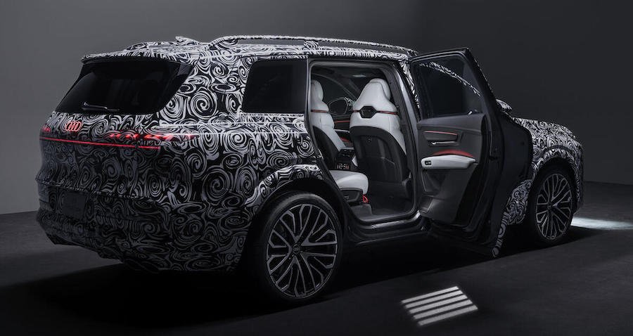 First images of Audi Q9 show plush interior ahead of July unveiling