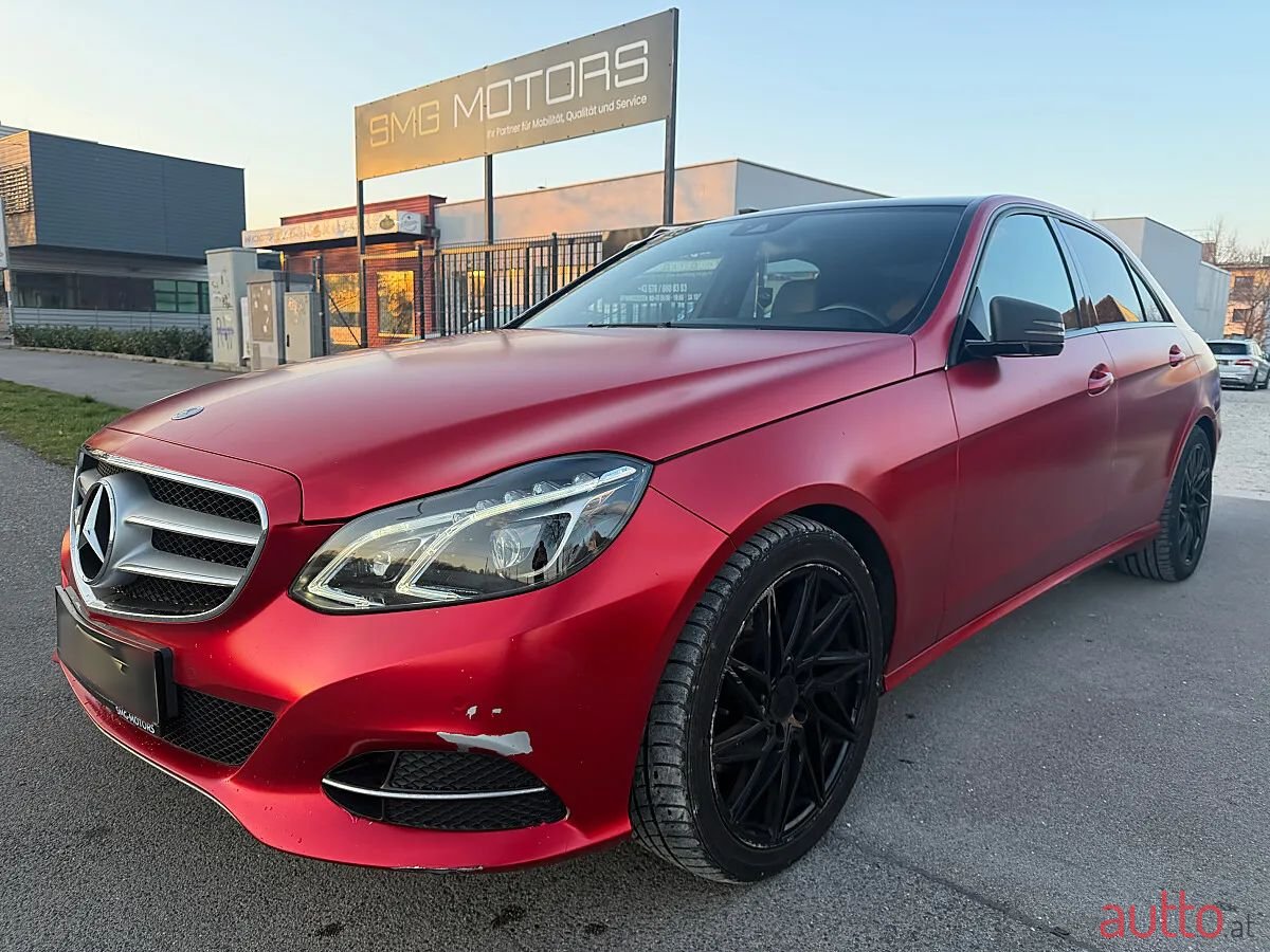 2014' Mercedes-Benz E-Klasse photo #1