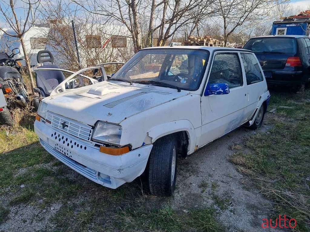 1987' Renault R Super 5 GT photo #1