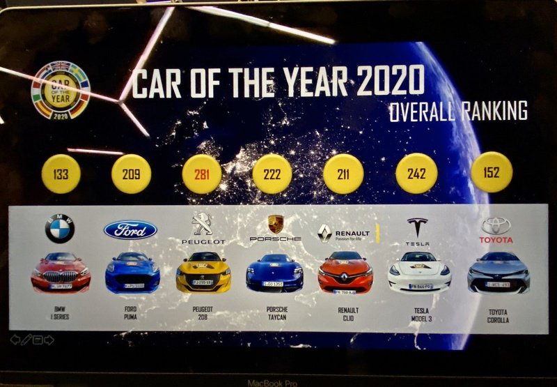Peugeot 208 ist "Car of the Year 2020"