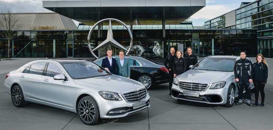 Mercedes Has Built 500,000 S-Class W222 Sedans In Germany