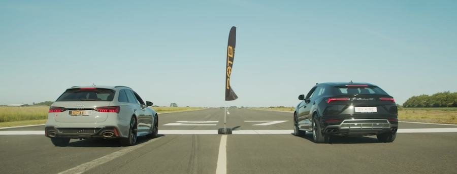Lamborghini Urus Drag Races Audi RS6 Avant, And It’s Not Even Close