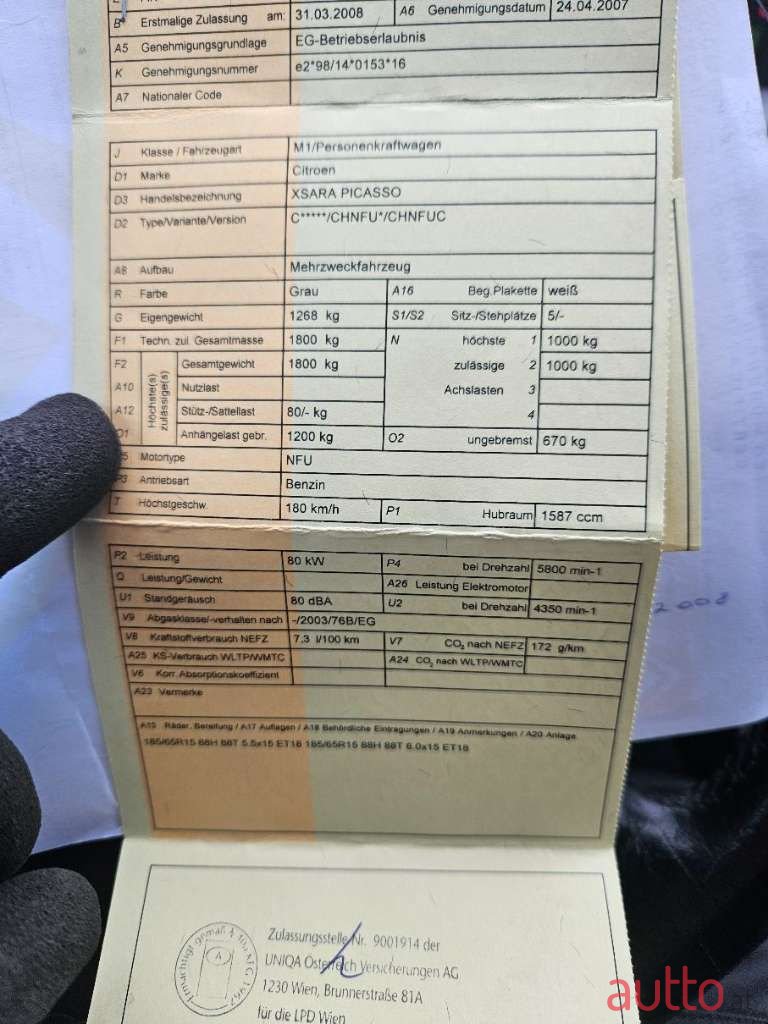 2008' Citroen Xsara photo #4