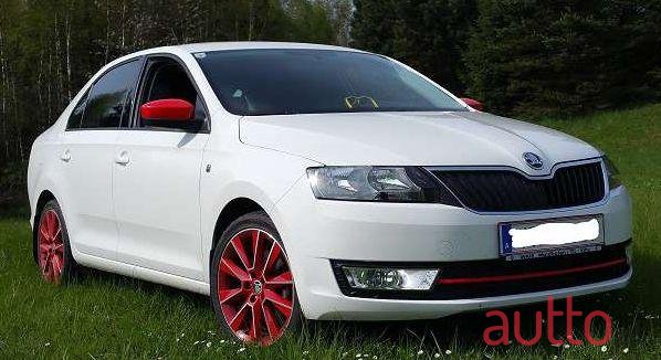 2014' Skoda Rapid photo #2