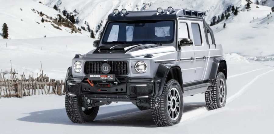 Brabus 800 Adventure XLP Is Rugged, G-Class-Based Truck Of Your Dreams