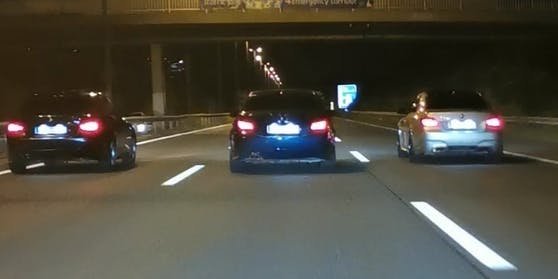 BMW-Raser lieferten sich illegales Rennen auf A22