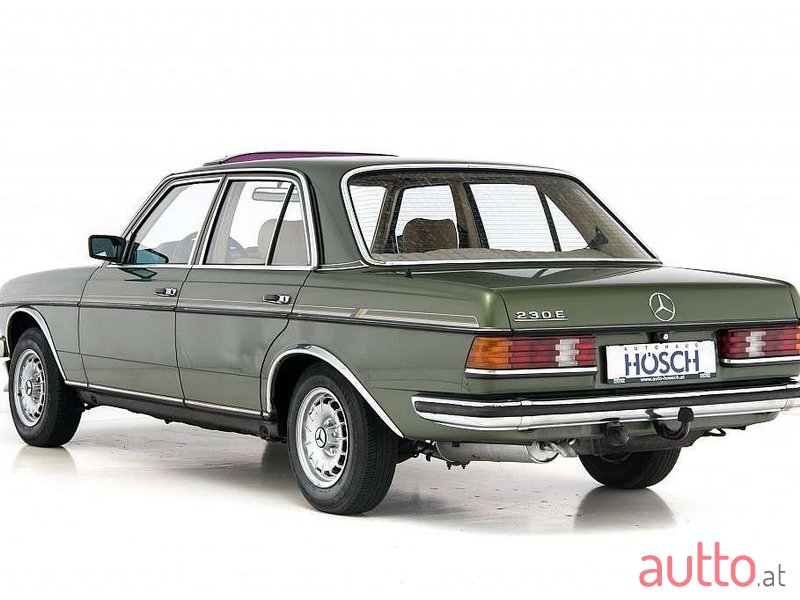 1983' Mercedes-Benz 230 E photo #3