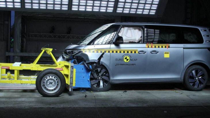 See The Volkswagen ID. Buzz Crash Its Way To Five-Star Euro NCAP Rating