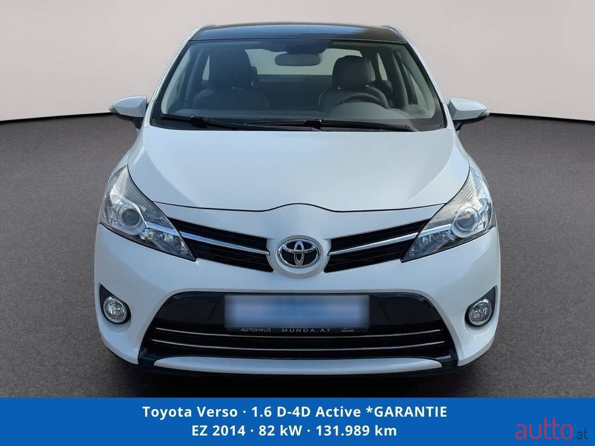 2014' Toyota Verso photo #2