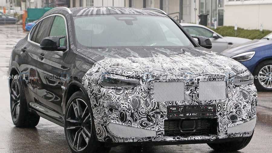2022 BMW X4 M Facelift Spied For The First Time